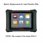 Battery Replacement for Autel MaxiSys Elite Scan Tool